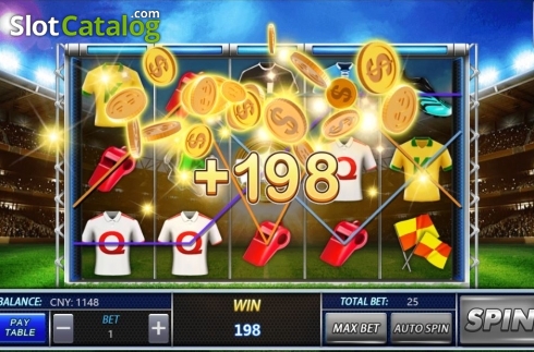 Скрин2. Football Frenzy (Aiwin Games) слот