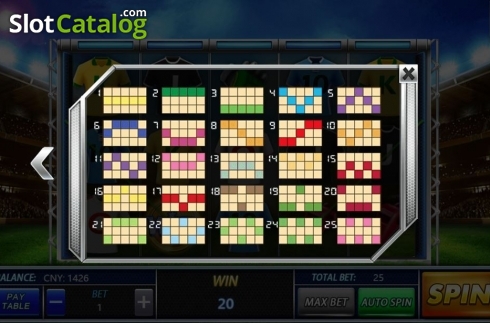 Скрин9. Football Frenzy (Aiwin Games) слот