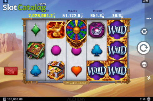 Скрин3. Wheel Of Wishes слот