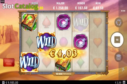 Скрин4. 10000 Wishes (Alchemy Gaming) слот