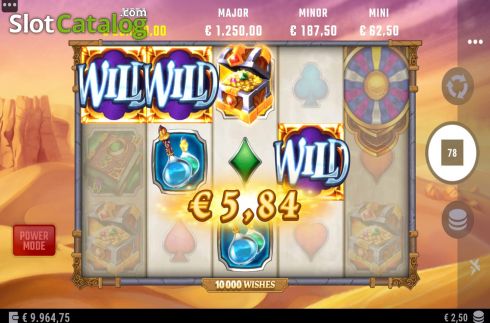 Скрин6. 10000 Wishes (Alchemy Gaming) слот
