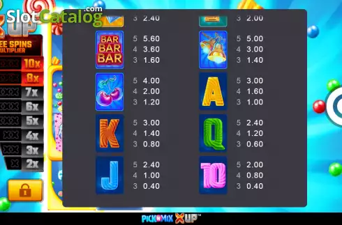 Скрин8. Pick N Mix X UP слот