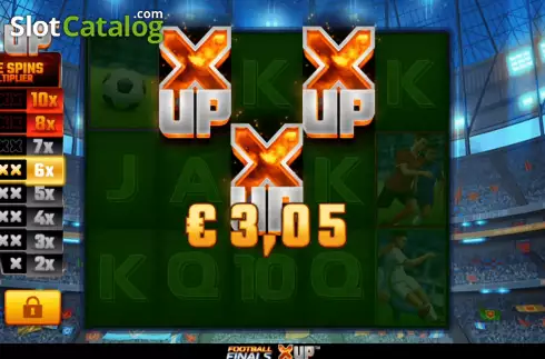 Скрин5. Football Finals X UP слот
