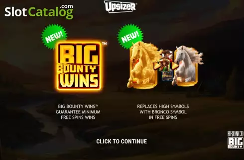 Скрин2. Bronco Big Bounty слот