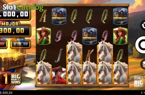 Скрин3. Bronco Big Bounty слот