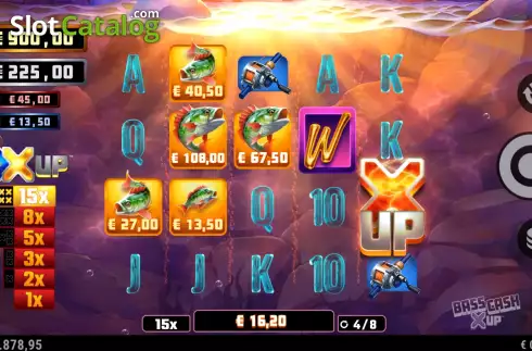Скрин8. Bass Cash X UP слот