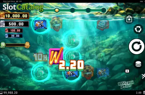 Скрин3. Bass Cash Deluxe слот