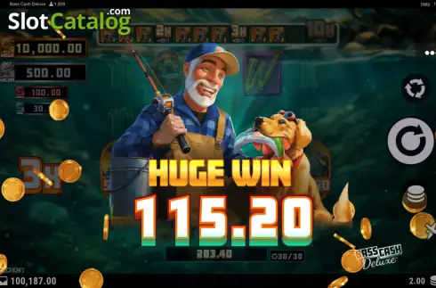 Скрин7. Bass Cash Deluxe слот