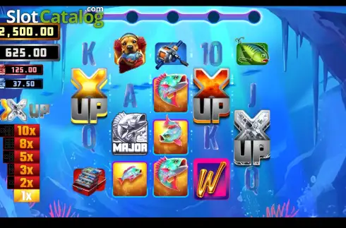 Скрин2. Bass Cash Diamond X UP слот
