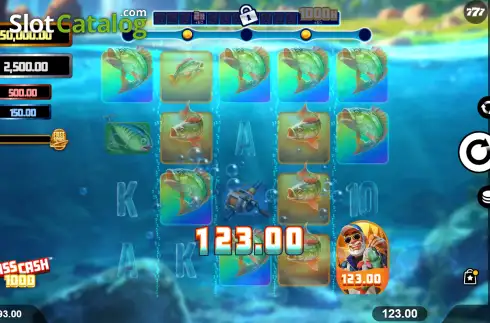 Скрин2. Bass Cash 1000 слот