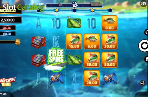 Скрин3. Bass Cash 1000 слот