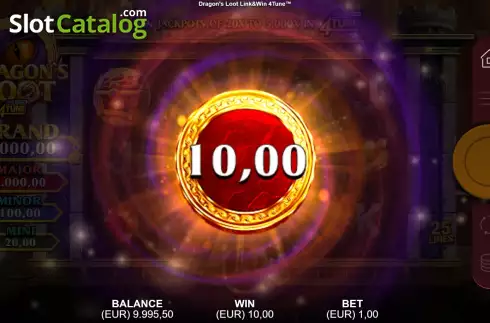 Скрин8. Dragon's Loot Link&Win 4Tune слот