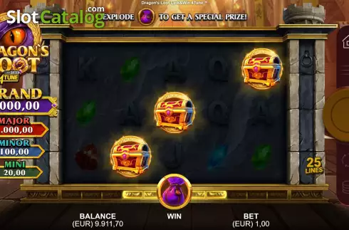 Скрин9. Dragon's Loot Link&Win 4Tune слот