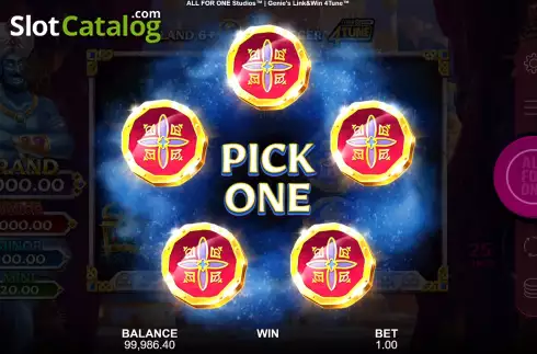 Скрин7. Genie's Link&Win 4Tune слот