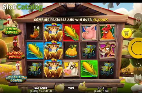 Скрин3. Chickenville Power Combo слот