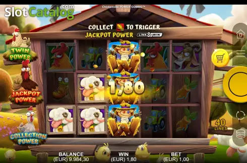 Скрин5. Chickenville Power Combo слот