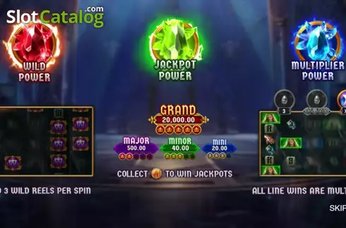 Скрин2. Kings of Crystals II Power Combo слот