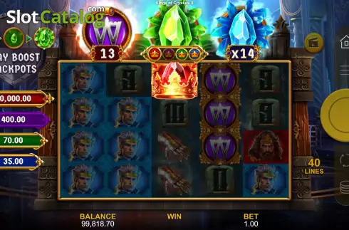Скрин7. Kings of Crystals II Power Combo слот
