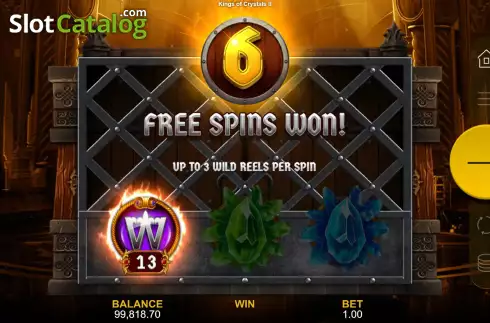 Скрин8. Kings of Crystals II Power Combo слот
