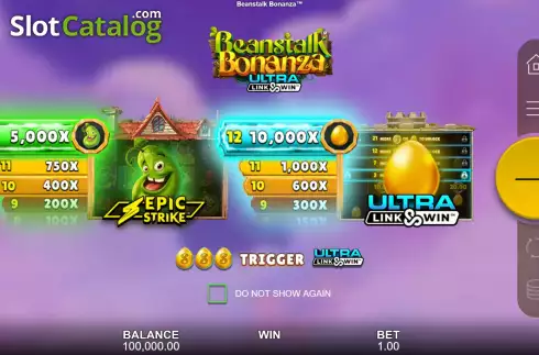 Скрин2. Beanstalk Bonanza слот