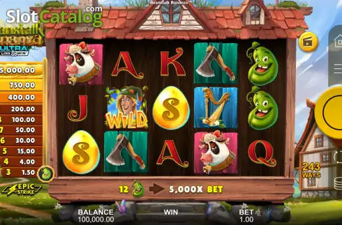 Скрин3. Beanstalk Bonanza слот