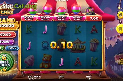 Скрин3. Carnival Riches слот