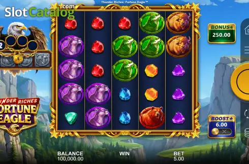 Скрин2. Thunder Riches: Fortune Eagle слот