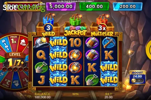 Скрин2. Give Me Gold & Explode Power Combo слот