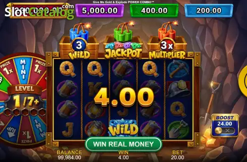 Скрин3. Give Me Gold & Explode Power Combo слот