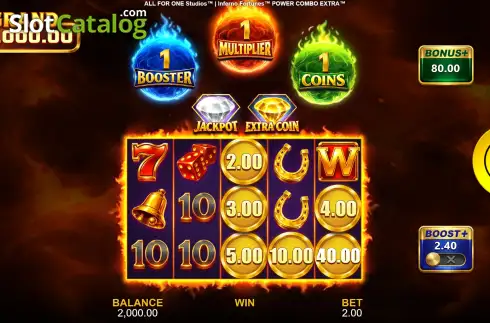 Скрин2. Inferno Fortunes POWER COMBO EXTRA слот