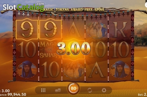 Скрин4. Magic of Sahara слот