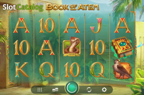 Скрин2. Book of Atem слот