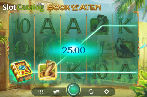Скрин3. Book of Atem слот