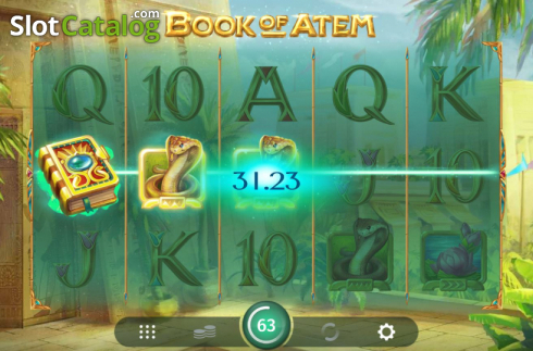 Скрин6. Book of Atem слот