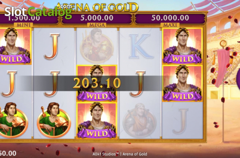 Скрин4. Arena of Gold слот