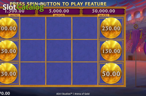 Скрин6. Arena of Gold слот