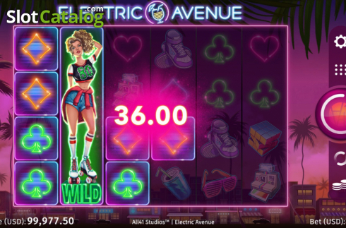 Скрин5. Electric Avenue слот