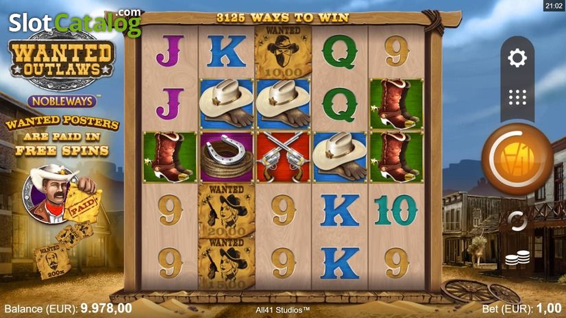 Разыскиваемые преступники Wanted-Outlaws