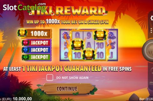 Скрин2. Tiki Reward слот