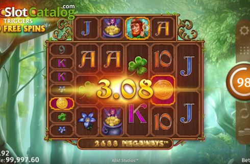 Скрин4. Shamrock Holmes Megaways слот