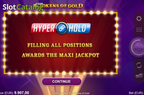 Скрин7. 6 Tokens of Gold слот