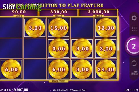 Скрин8. 6 Tokens of Gold слот