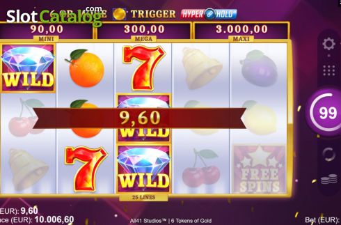 Скрин4. 6 Tokens of Gold слот