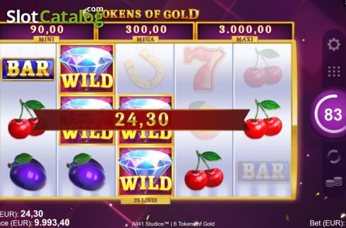 Скрин6. 6 Tokens of Gold слот