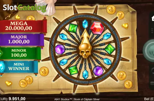 Скрин7. Book of Captain Silver слот
