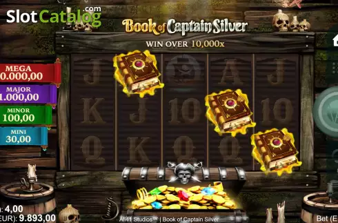 Скрин9. Book of Captain Silver слот