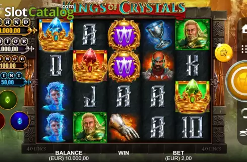 Скрин3. Kings of Crystals слот