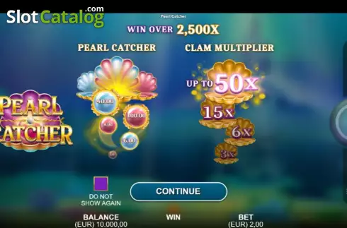 Скрин2. Pearl Catcher слот