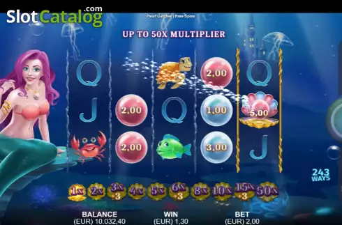 Скрин9. Pearl Catcher слот