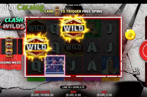 Скрин4. WWE: Clash of the Wilds слот